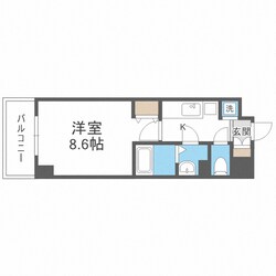 LuxeNAMBAの物件間取画像